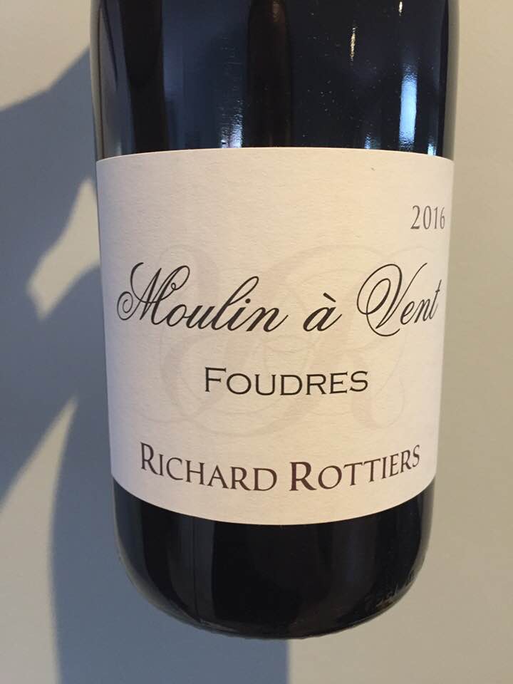 Richard Rottiers – Foudres 2016 – Moulin-à-Vent 