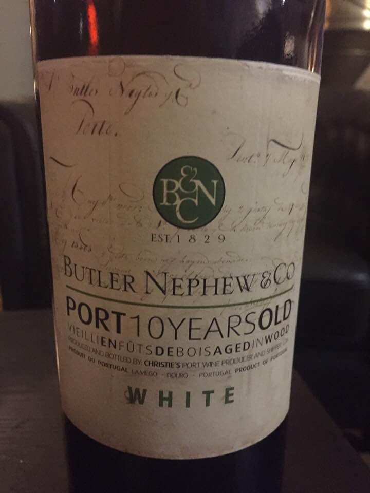 Butler Nephew – 10 Years Old White Port