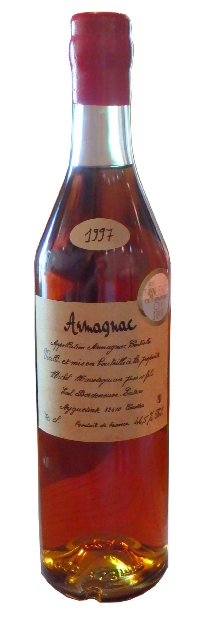 Domaine Entras 1997 – Armagnac Ténareze