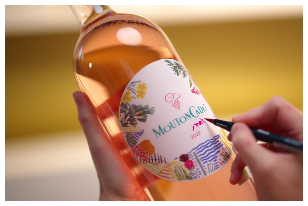 Mouton Cadet Rosé x Mathilde: Une nouvelle cuvée Bio & Vegan