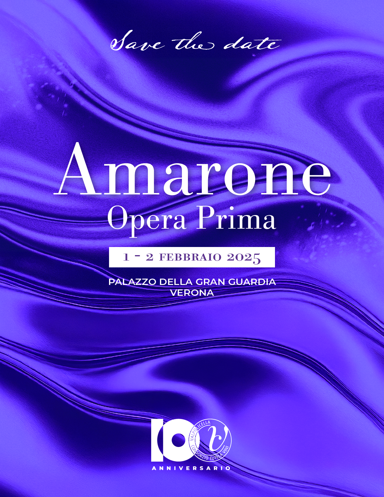 AMARONE OPERA PRIMA CELEBRATES THE 100TH ANNIVERSARY OF THE CONSORTIUM