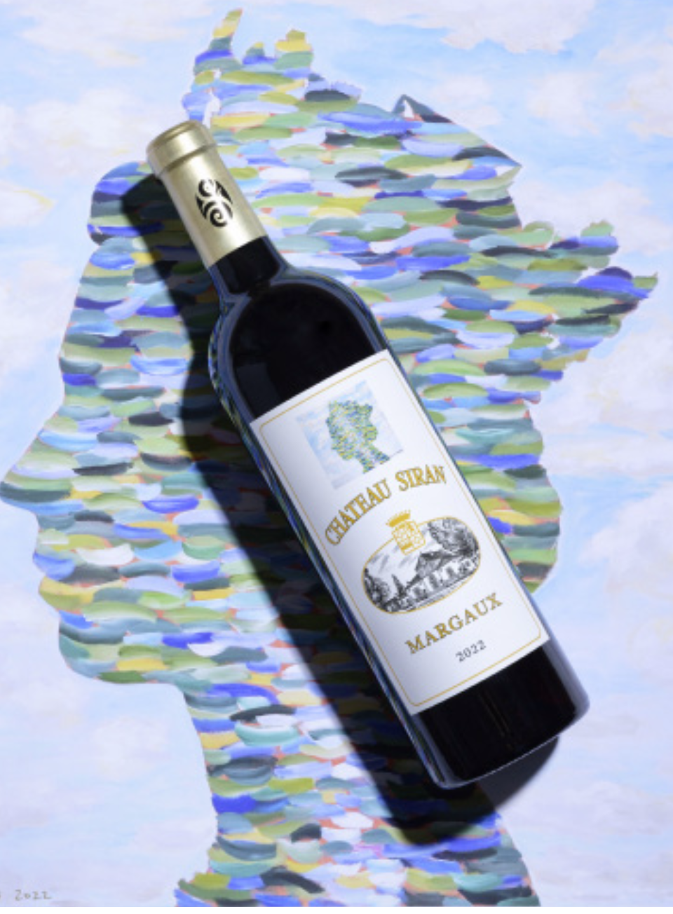 A new illustrated label for Château Siran