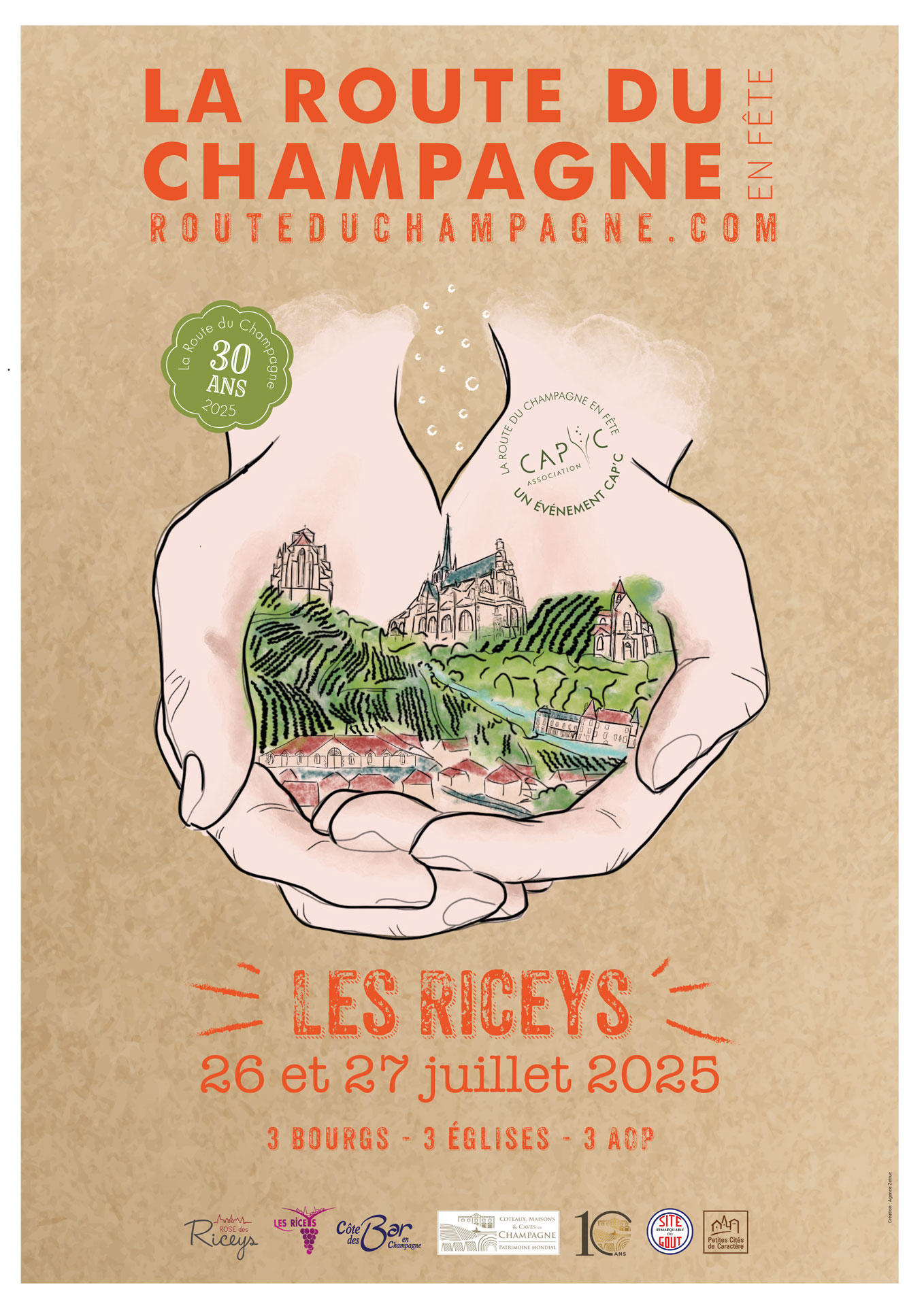 La Route du Champagne en Fête 2025: un patrimoine à déguster aux Riceys (Aube) les 26 et 27 juillet