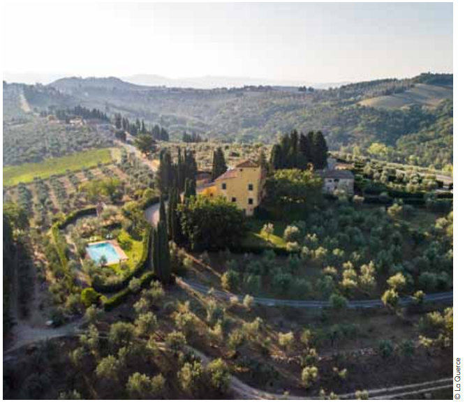 Azienda Agricola La Querce : A vineyard reflecting the sense of place of Chianti Colli Fiorentini