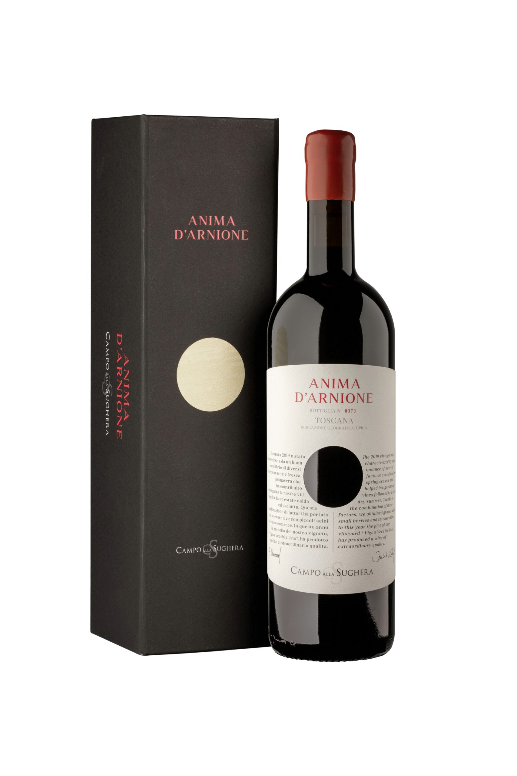 Anima di Arnione 2021 : 100% Merlot de Campo alla Sughera en édition limitée