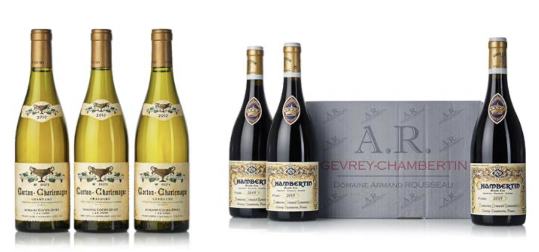 La cave légendaire de l’Hostellerie Jérôme aux enchères chez Bonhams