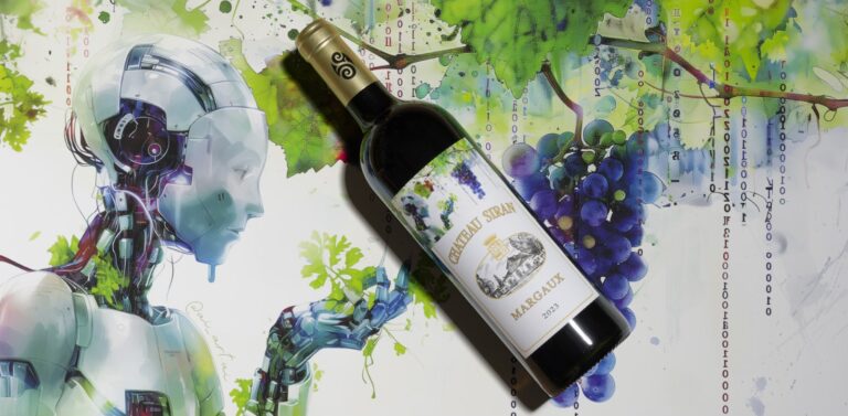 vertdevin magazine Château Siran 2023 Artificial Intelligence Inspires Art AI and Wine