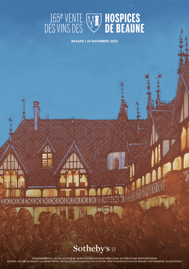165ème Vente aux enchères des vins du Domaine des Hospices de Beaune Pommard Les Rugiens 