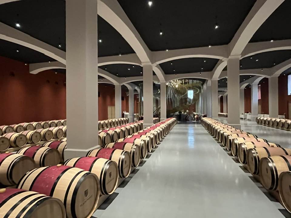 vertdevin-magazine chateau plain point nouveau chai cuvier Shi Yuzhu fronsac chine