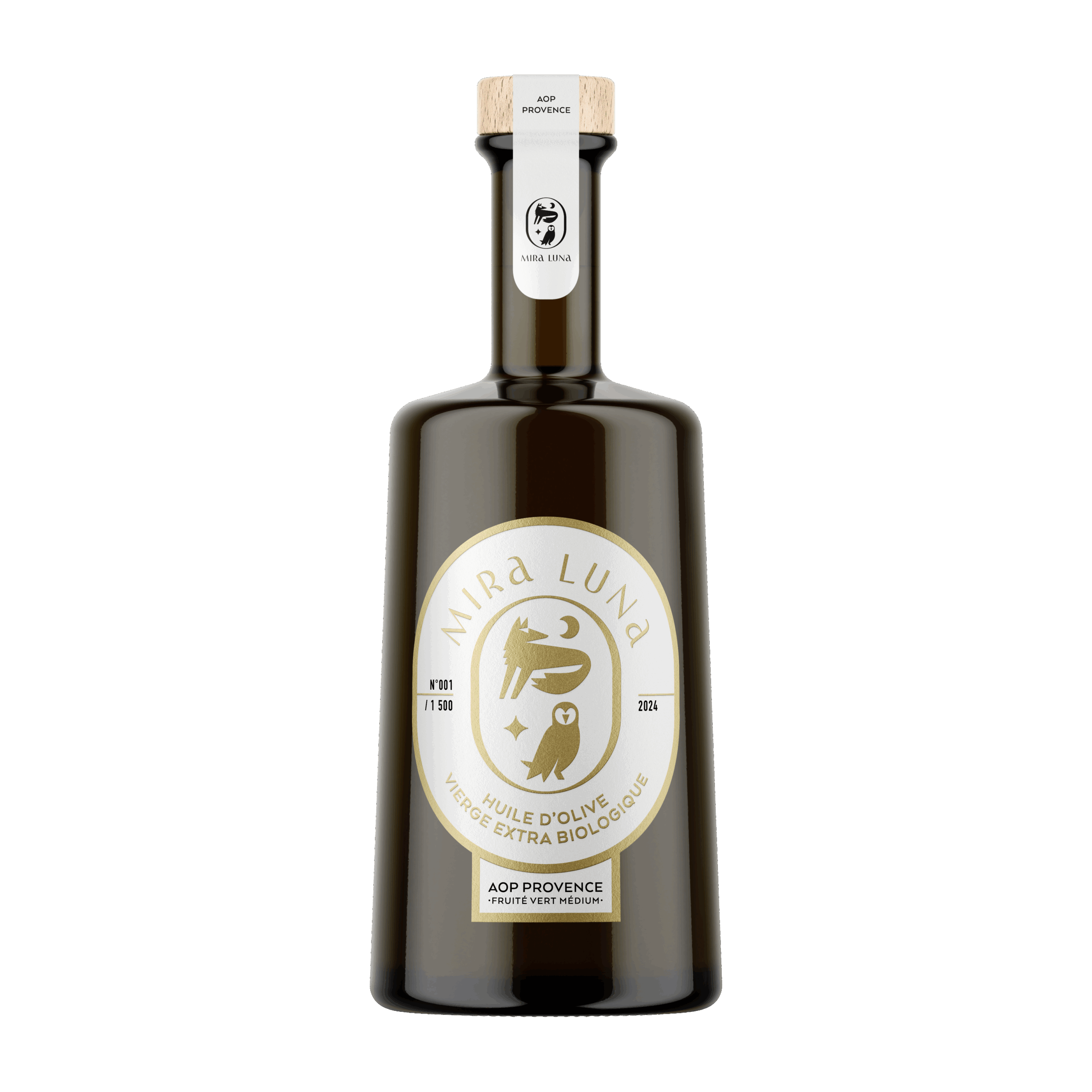 Mira Luna Huile d’Olive Vierge Extra Biologique – AOP Provence (France)