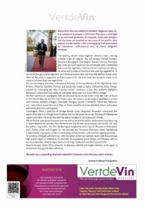 Sommaire du magazine VerdeVin numéro 30 avec dossiers vins et régions