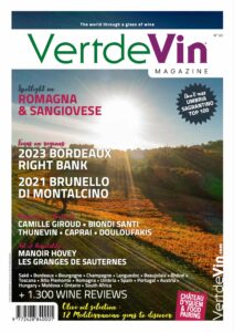 Couverture du magazine VerdeVin numéro 30, édition internationale, vins du monde