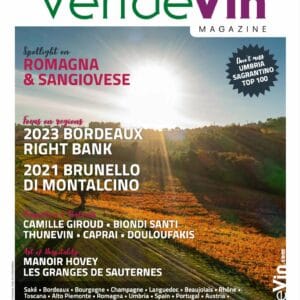 Couverture du magazine VerdeVin numéro 30, édition internationale, vins du monde