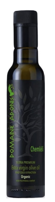 Domaine Adonis, Chemléli, Extra Virgin olive oil Ultra-Premium, First Cold Extraction – Béja (Tunisia)