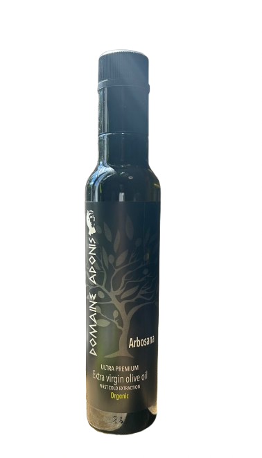 Domaine Adonis, Arbosana, Extra Virgin olive oil Ultra-Premium, First Cold Extraction – Béja (Tunisia)