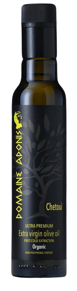 Domaine Adonis, Chetoui, Extra Virgin olive oil Premium, First Cold Extraction – Béja (Tunisia)