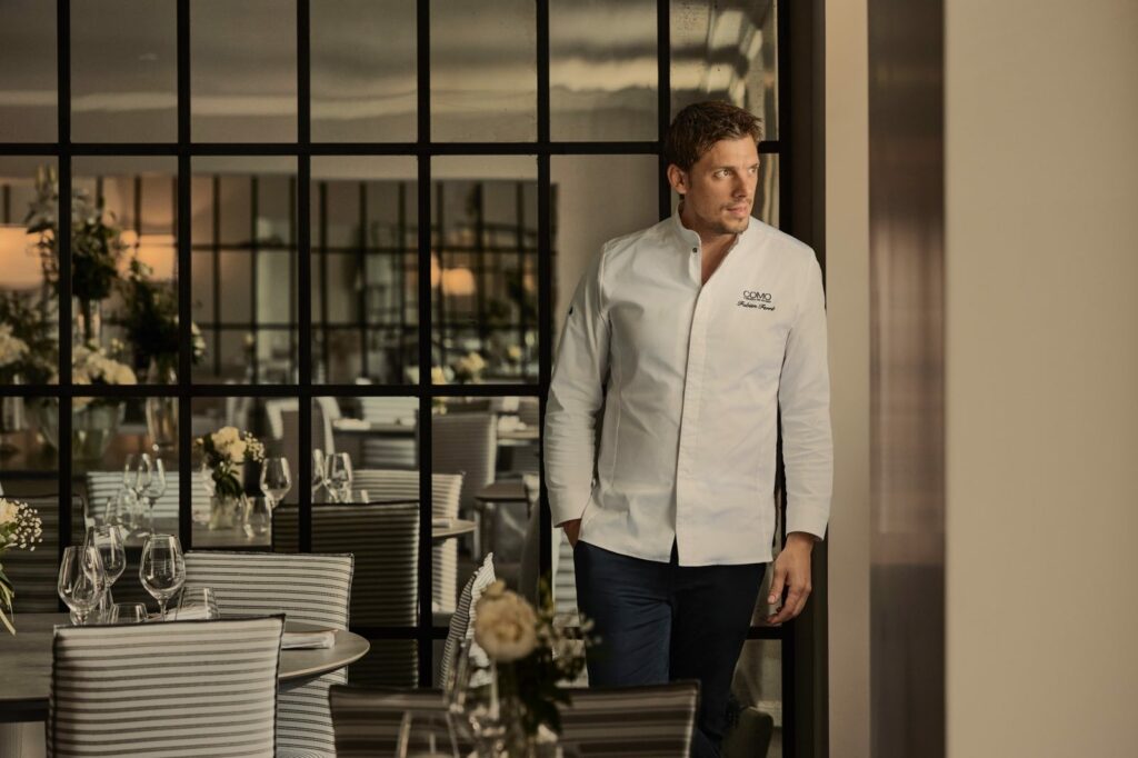 Chef Fabien Ferré at COMO Cordeillan-Bages in Pauillac, Médoc