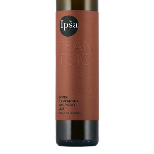 Ipša Frantoio, Ekstra Djevičansko Maslinovo Ulje, 100% Hrvatsko (Croatie)